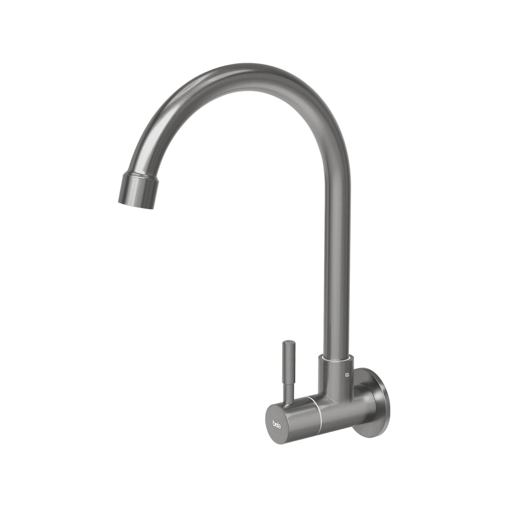 Torneira De Parede Para Cozinha Inox (brava Grafite Fosca)
