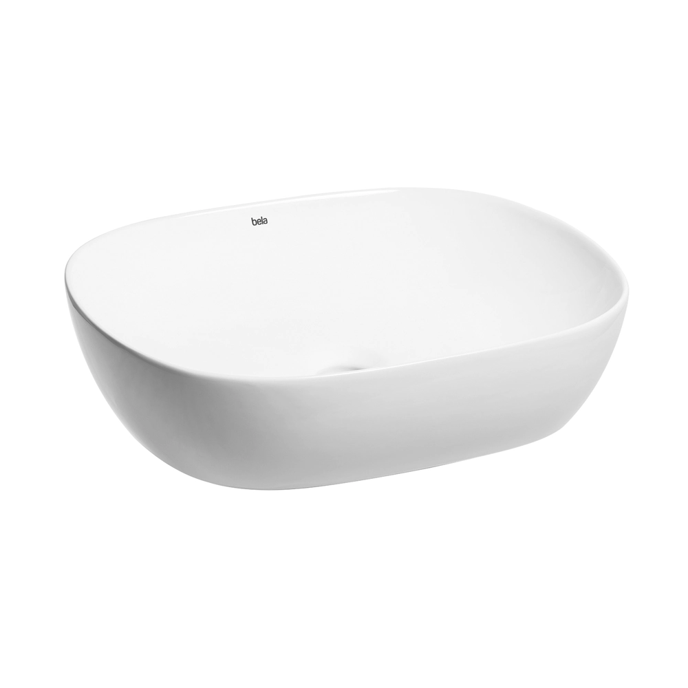 Cuba De Banheiro Louça Apoio Retangular 46 Cm (aube Branca)