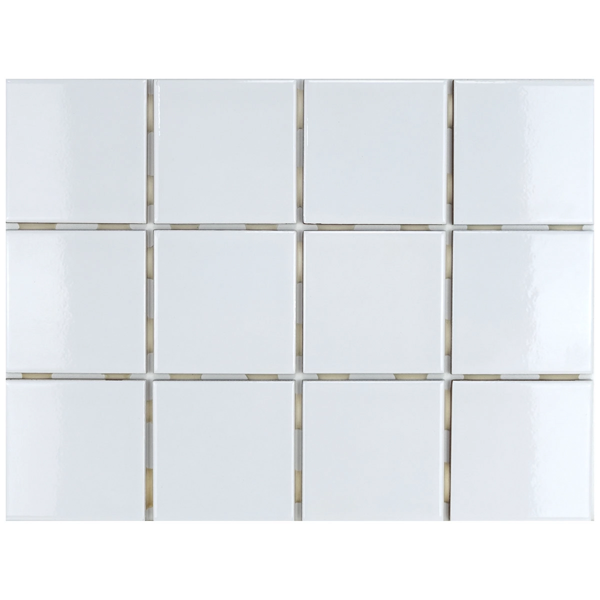Pastilhas Cerâmicas Ibérica 10x10 Cm (white) - M²