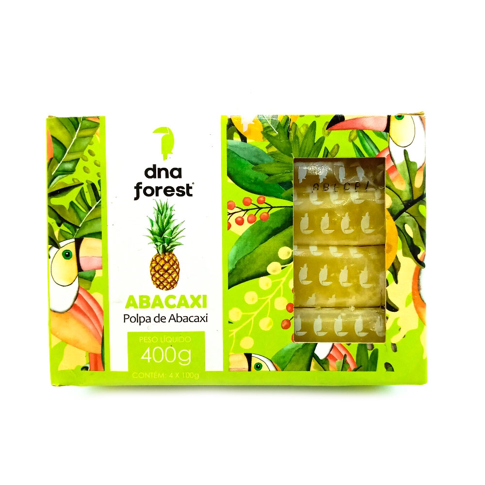 Polpa Abacaxi Dna Forest 400g
