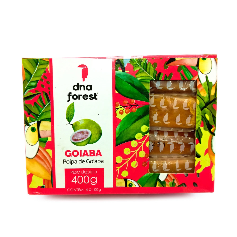 Goiaba Polpa Dna Forest 400g Unica
