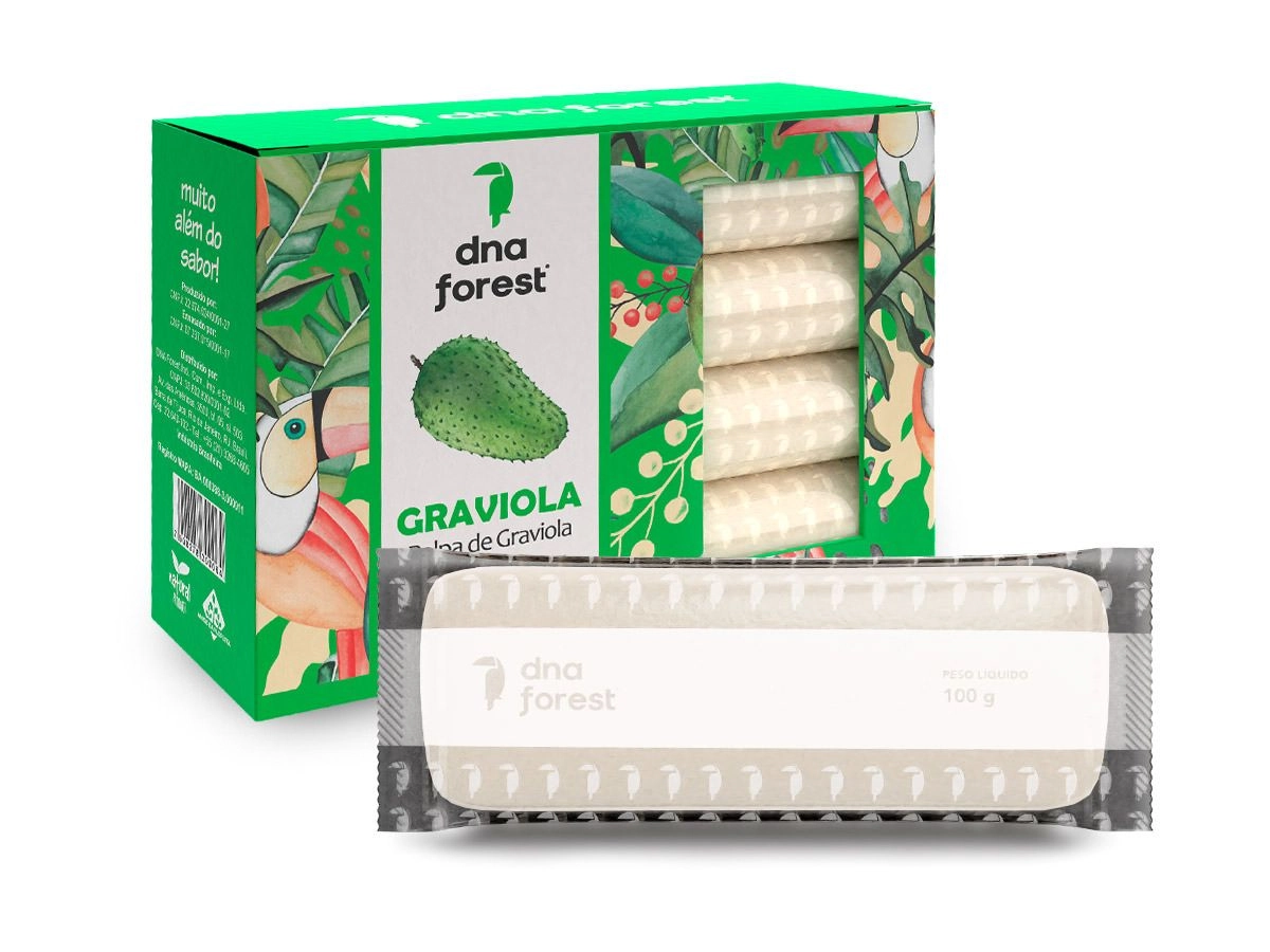 Polpa Graviola Dna Forest 400g