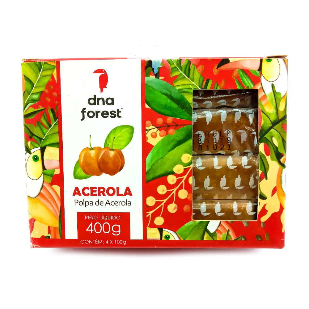Polpa Acerola Dna Forest 400g