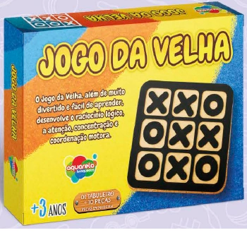 Jogo Da Velha Aquarela Bri