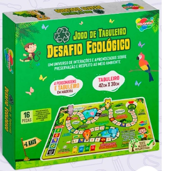 Brinquedo Educ Desafio Ecologico R.154 Atacado Ind Unid Aquarela Brinquedos