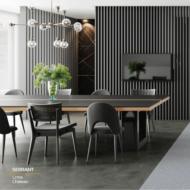 Piso Vinílico Arquitech Château 3mm 92 X 92 Cm - Serrant Cx 5,08m²