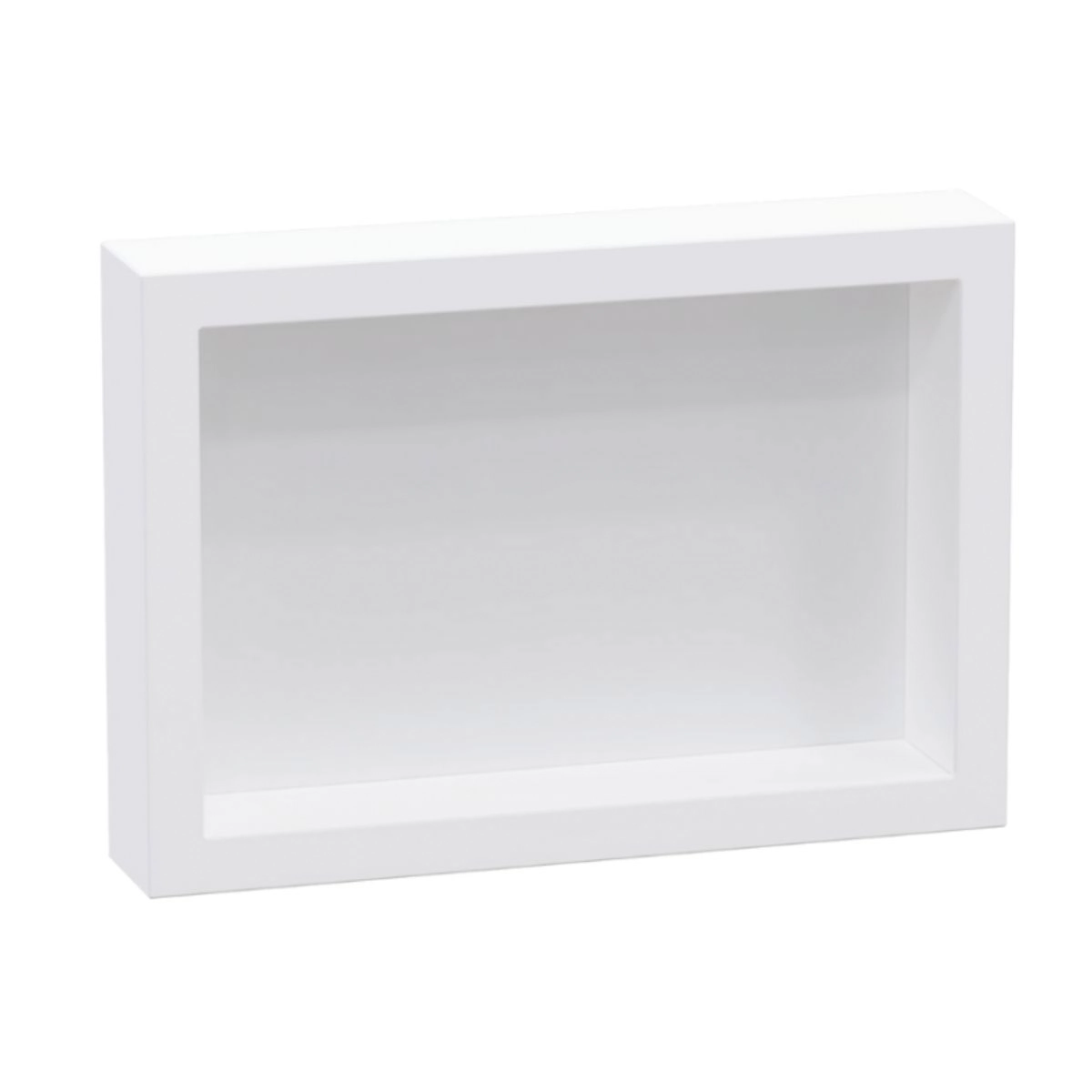 Nicho para Banheiro de Sobrepor Plástico 28x40cm Branco Metasul
