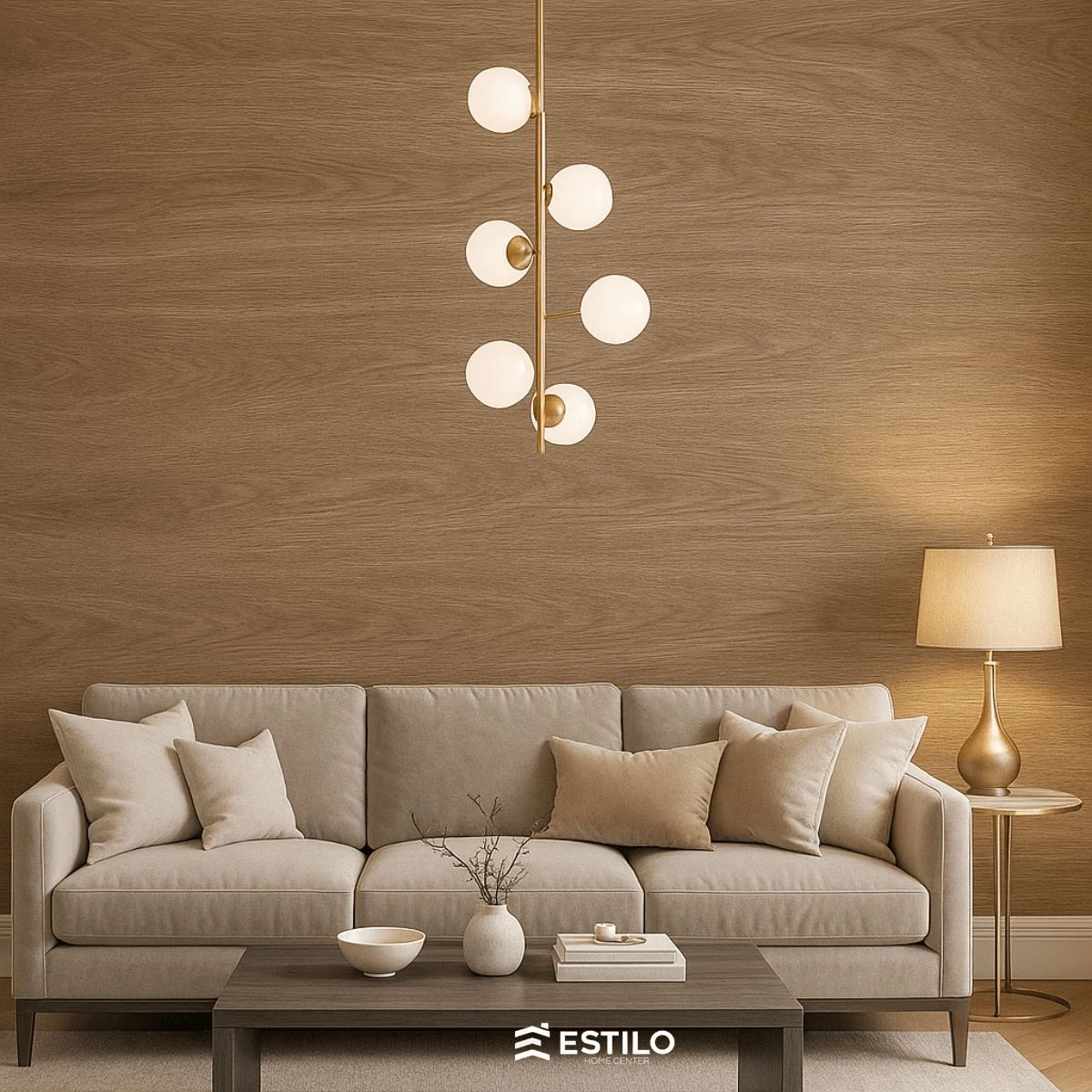 Revestimento De Parede Vinílico Arquitech Château Mur 2mm - Jolie Cx 5,15m² - Única Único
