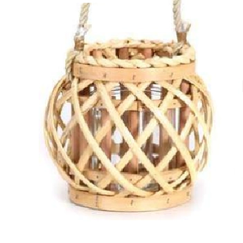 Enfeite Decorativo Castical Madeira Baulada Com Porta Velas Madeira Unico
