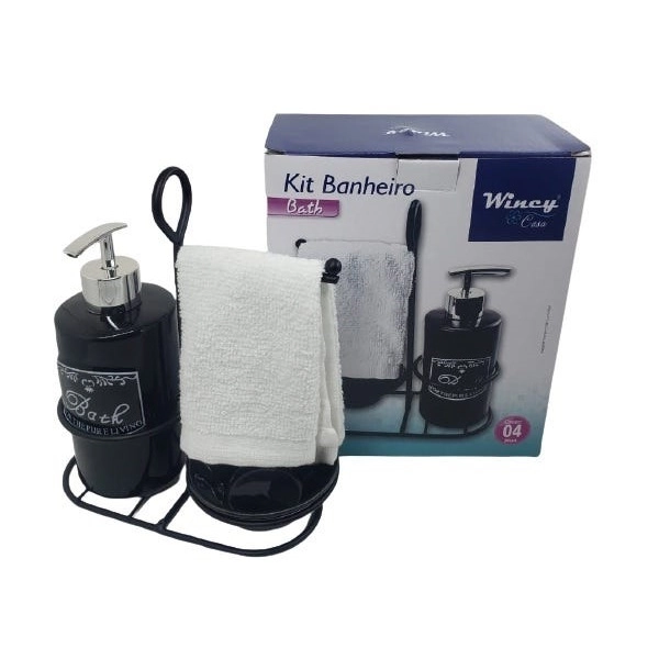 Kit Banheiro Bath 4pcs 1 Cx