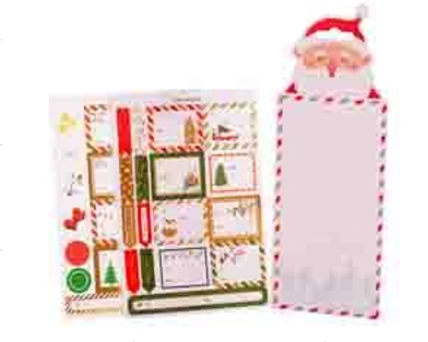 Etiqueta Adesiva De Natal De/para C/32 Pcs