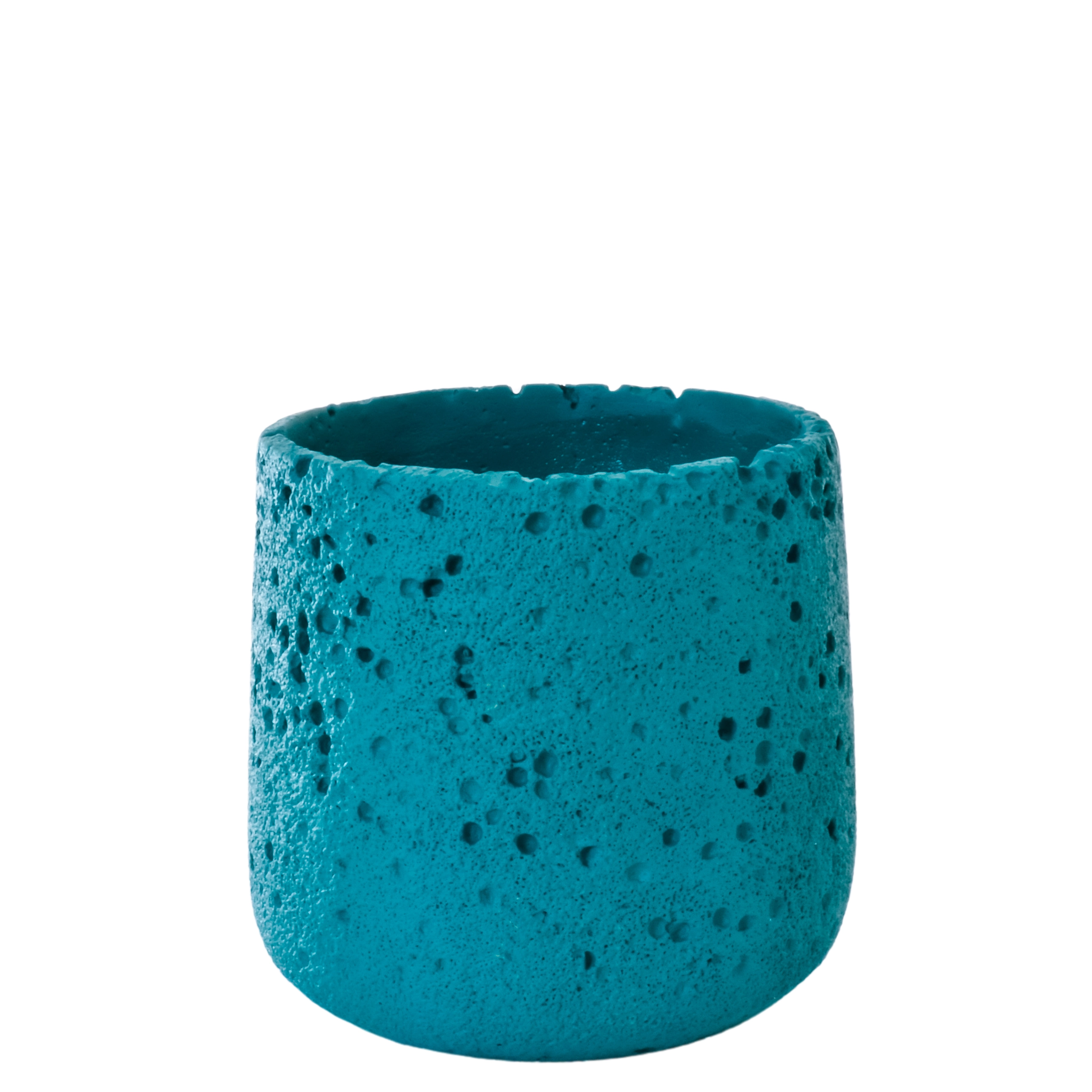 Cachepot Moon Azul 14x15x14cm Dpd09170 Mai Home