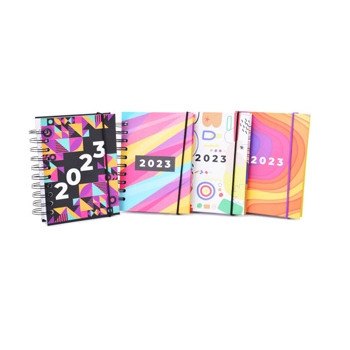 Agenda 2023 Wire O 352 Pag 11x15cm Geom Ppa62332