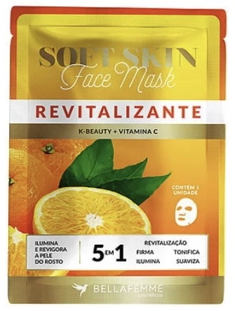 Mascara Facial Soft Skin Revitalizante,
