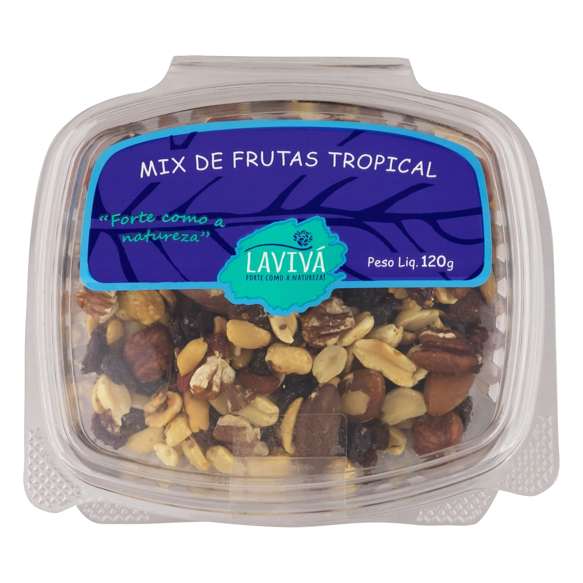 Mix De Frutas Tropical Lavivá Pote 120g