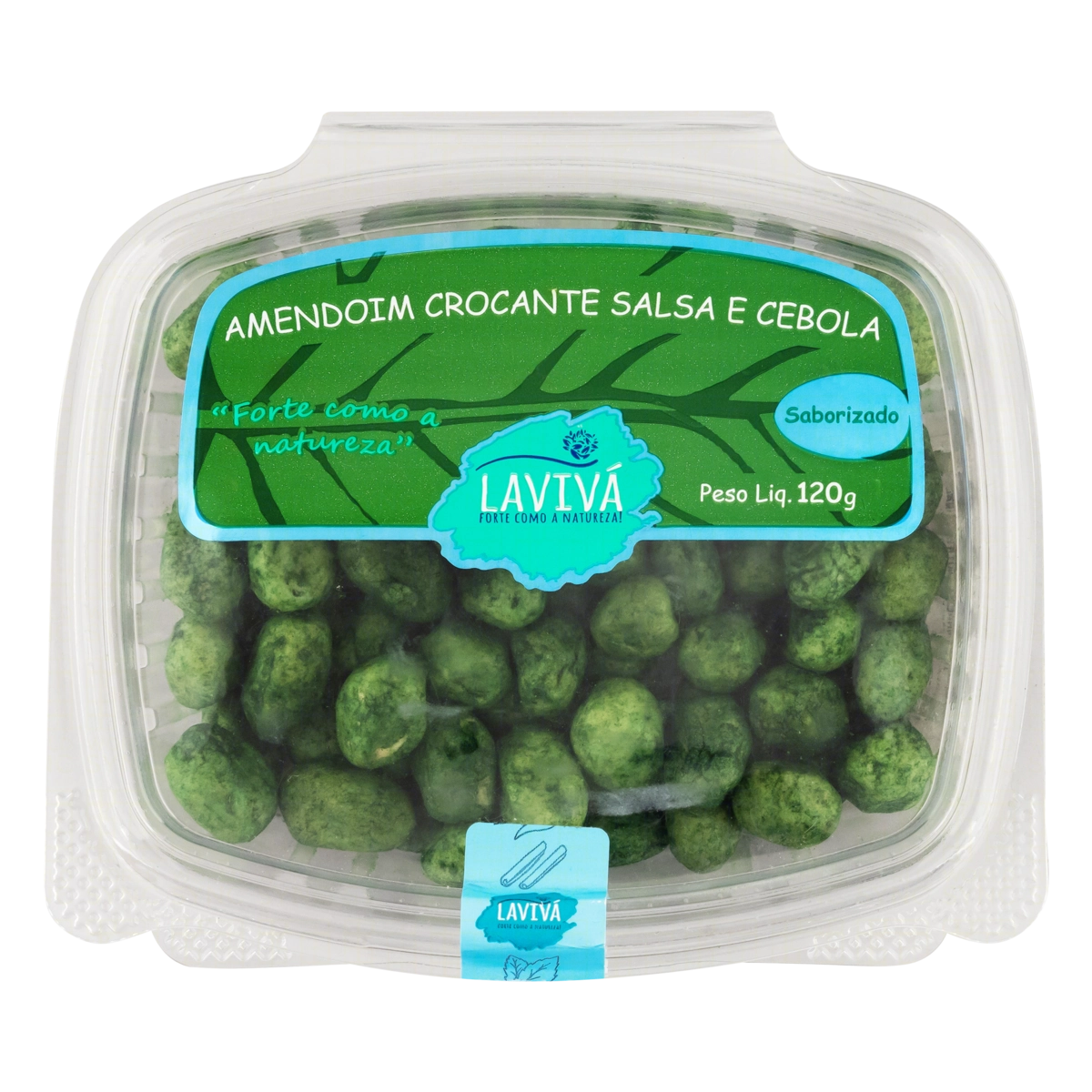 Amendoim Crocante Salsa E Cebola Lavivá Pote 120g