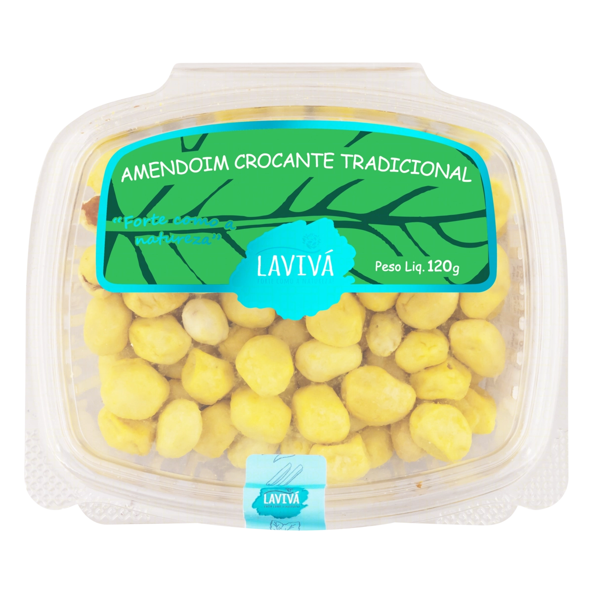 Amendoim Crocante Tradicional Lavivá Pote 120g