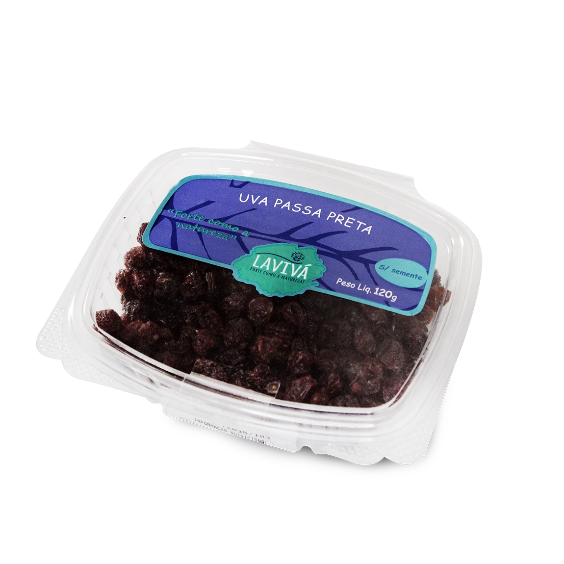Uva Passa Preta 120g