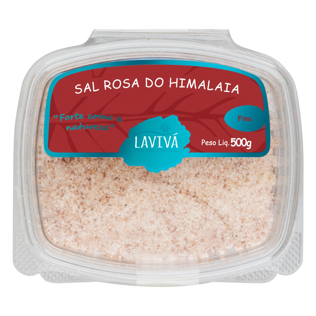 Sal Rosa Do Himalaia Fino Lavivá Pote 500g