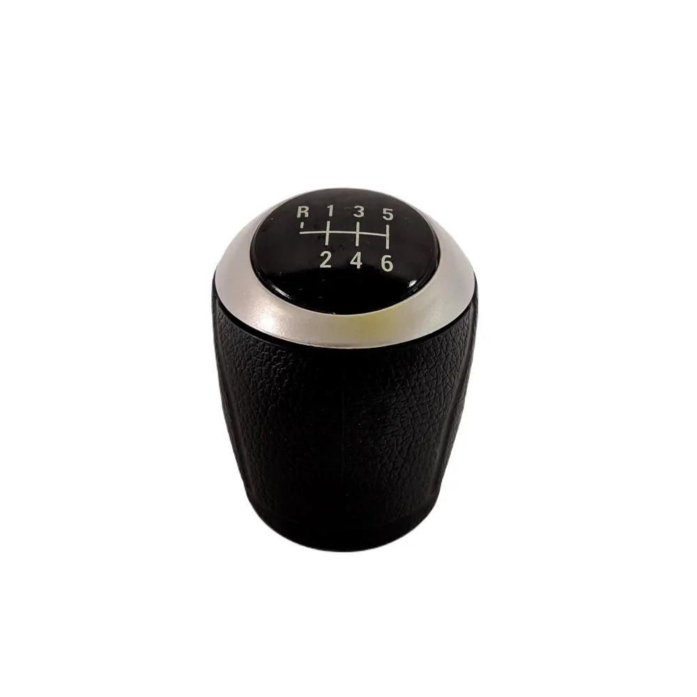 Bola de Câmbio Preta Aro Cinza 6 Marchas - NAT 400544
