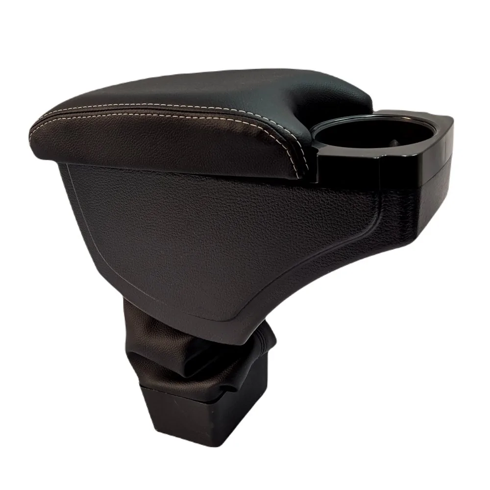 Descansa Braço Dianteiro VOLKSWAGEN POLO/VIRTUS Centra Preto Grafite - NAT 100724PC