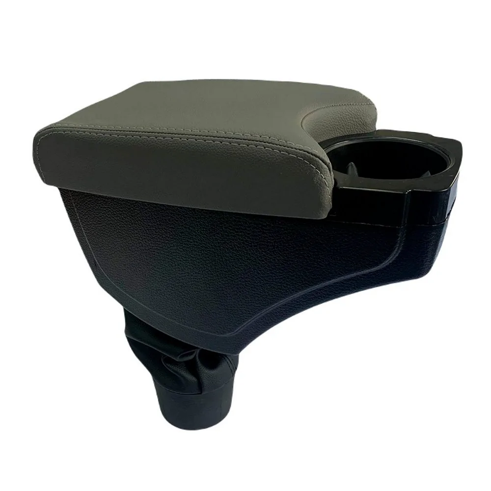 Apoio de Braço Dianteiro Central RENAULT DUSTER Cinza com Porta Copo - NAT 600722PC