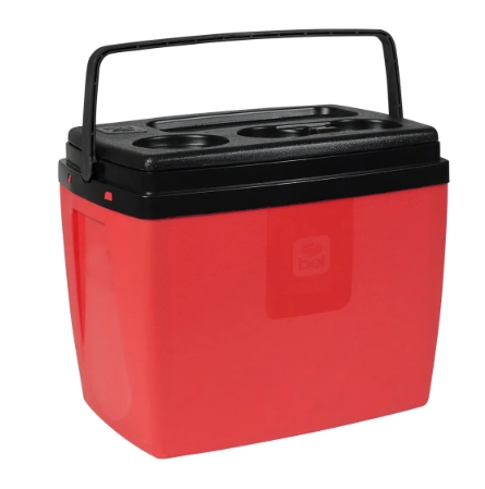 Caixa Termica Vermelha Preta 30l 70073056 Bel Fix