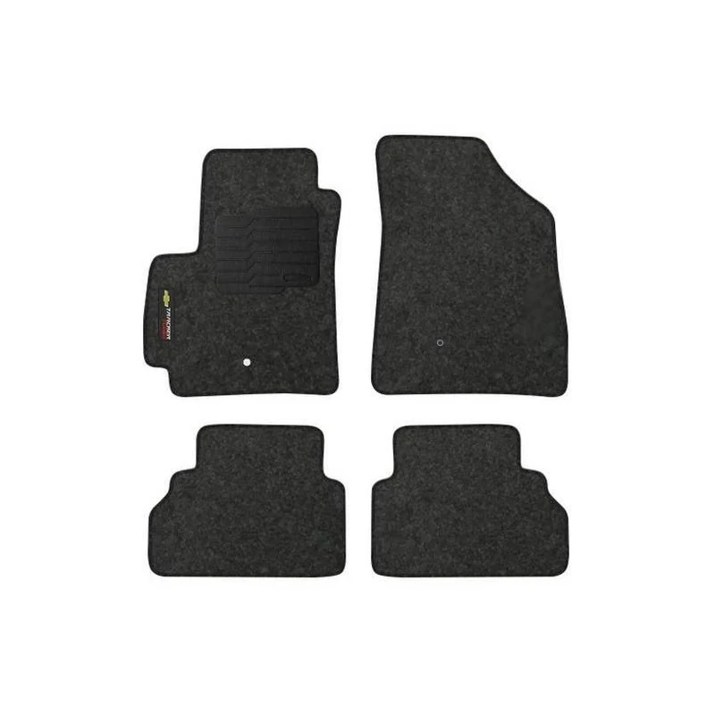 Jogo de Tapete CHEVROLET - GM TRACKER Carpete 4 Peças - TITANIUM OG0352