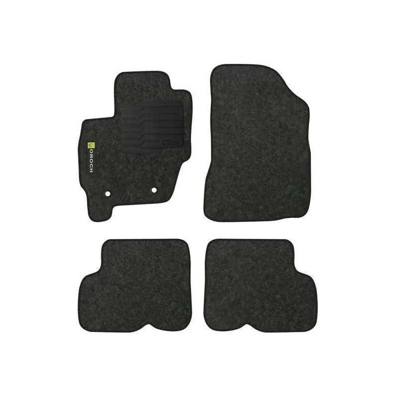 Jogo de Tapete RENAULT DUSTER Carpete Grafite 4 Peças - TITANIUM OG0615
