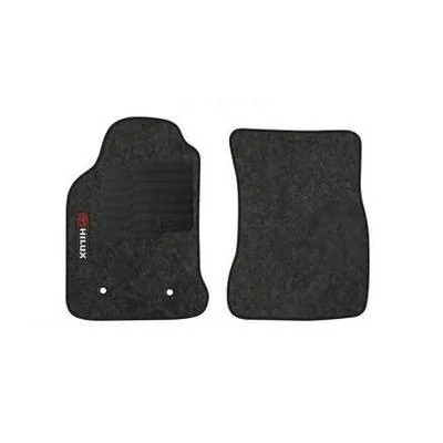 Jogo de Tapete TOYOTA HILUX Carpete Grafite 2 Peças - TITANIUM OG1120
