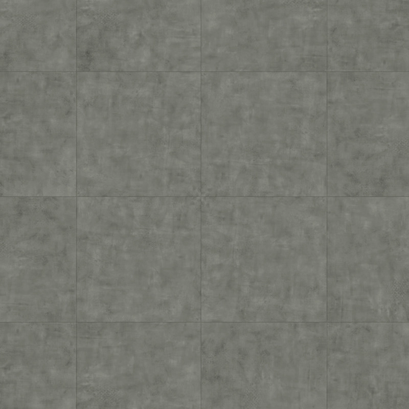 Piso Vinílico Espaçofloor Autoportante Loose Lay Square Medium Gray Caixa Com 2,21m²