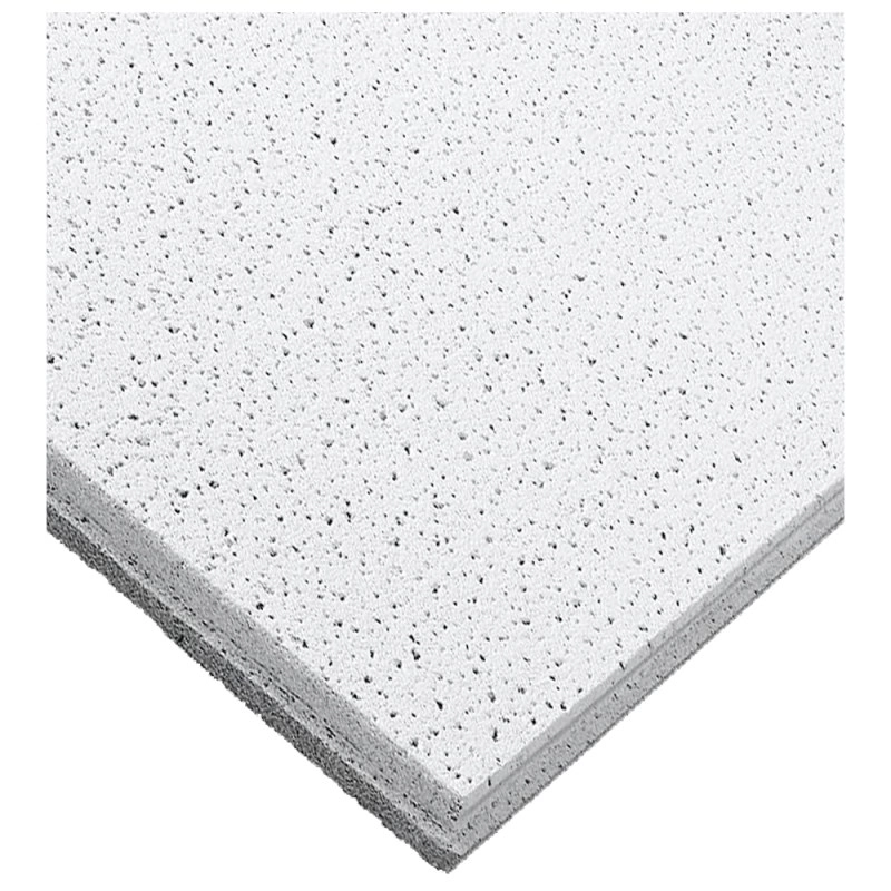 Forro De Fibra Mineral Armstrong Ceilings Fine Fissured Tegular 625 X 625 X 16mm Caixa 16 peças.