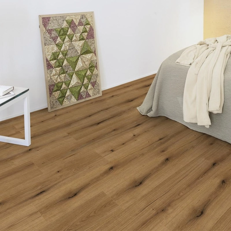 Piso Laminado Clicado Espaçofloor Kaindl Aquapro Oak Evoke Sunset 2,40m²