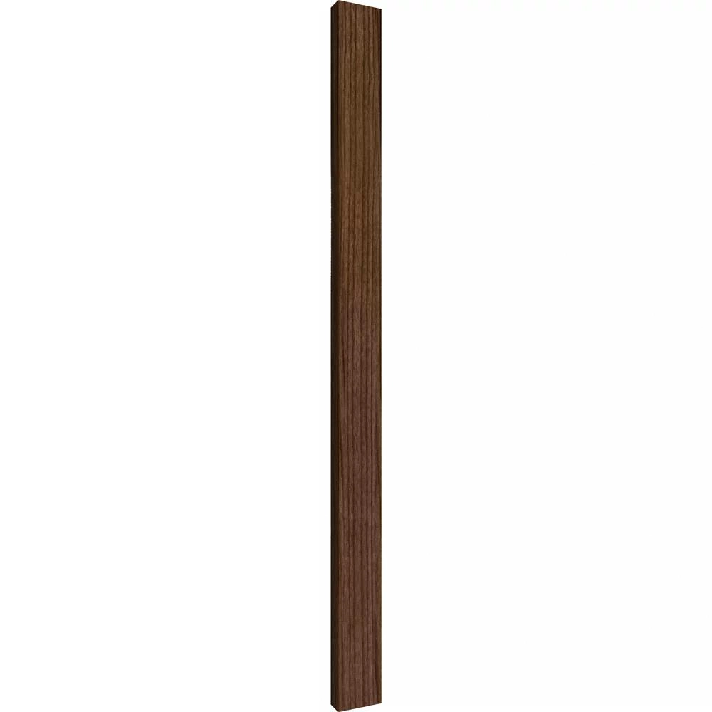 Perfil Acabamento Ripado Espaçowall Freijo Black 1,2cm X 2,65cm X 2,60m