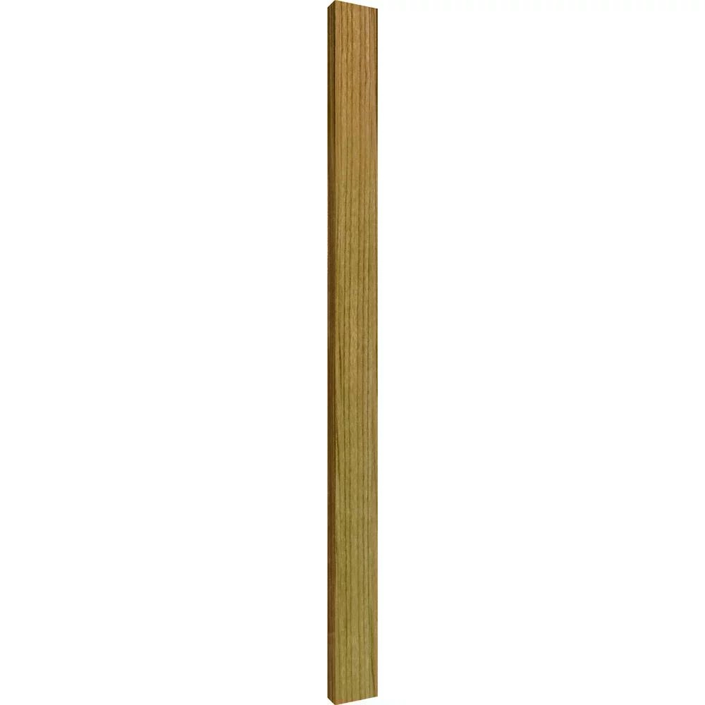 Perfil Acabamento Ripado Espaçowall Curupixa Black 1,2cm X 2,65cm X 2,60m