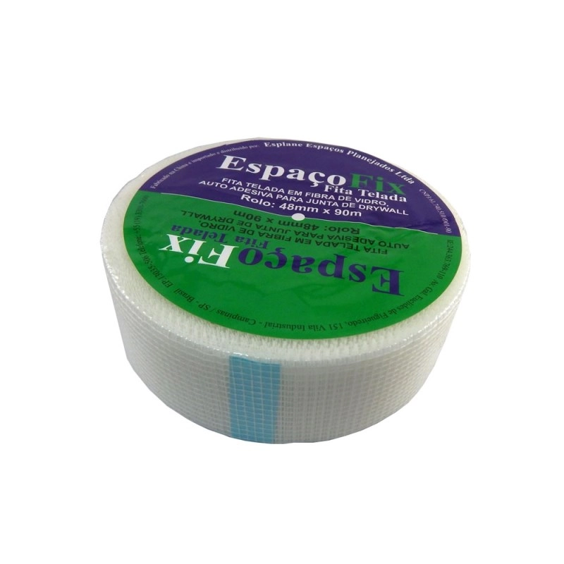 Fita Telada Para Drywall Espaçofix Branca