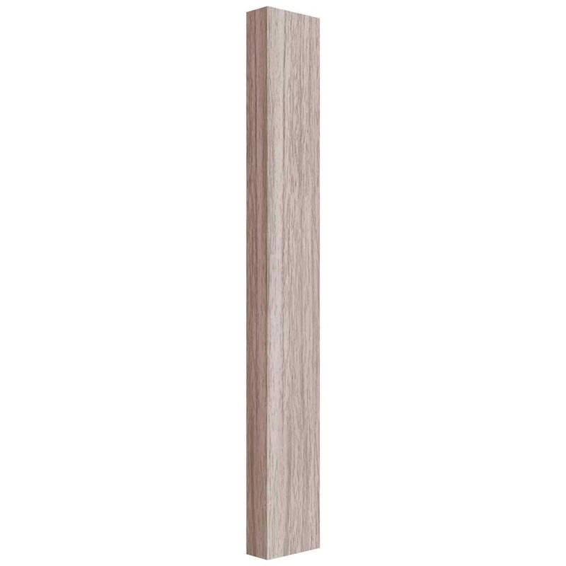 Perfil Acabamento Ripado Espaçowall Carvalho 2,1cm X 3,15cm X 2,60m