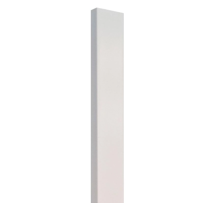 Perfil Acabamento Ripado Espaçowall Branco 2,1cm X 3,15cm X 2,60m