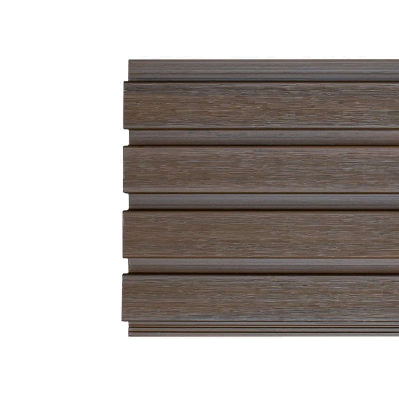 Painel Ripado Wpc Espaçowall Interno E Externo Teka Natural 2,2 X 21,9 X 290 Cm