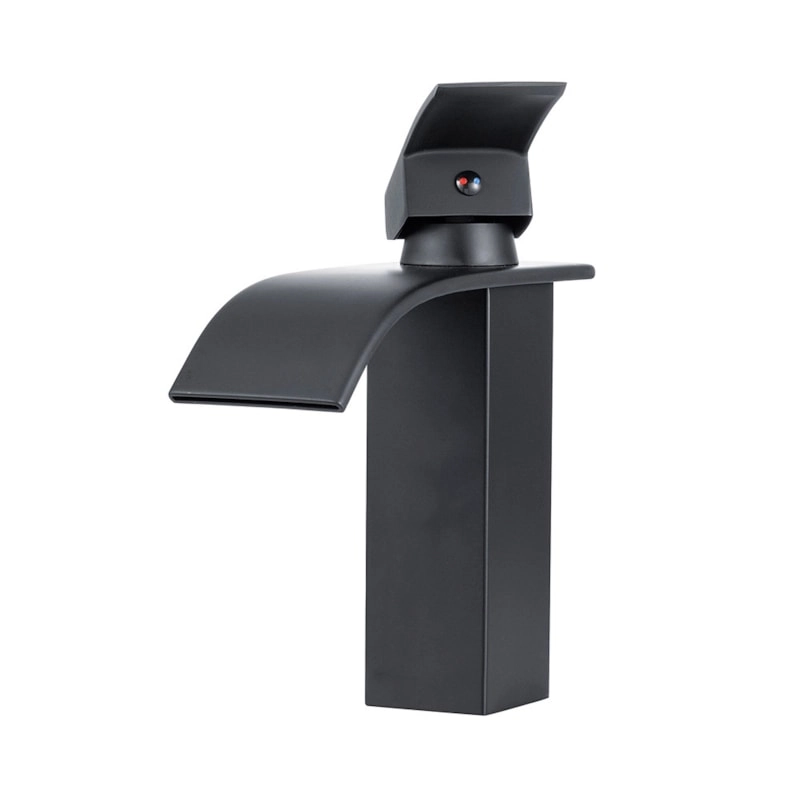 Torneira Bica Baixa Espaçokb Ke-7123-b Monocomando Preto