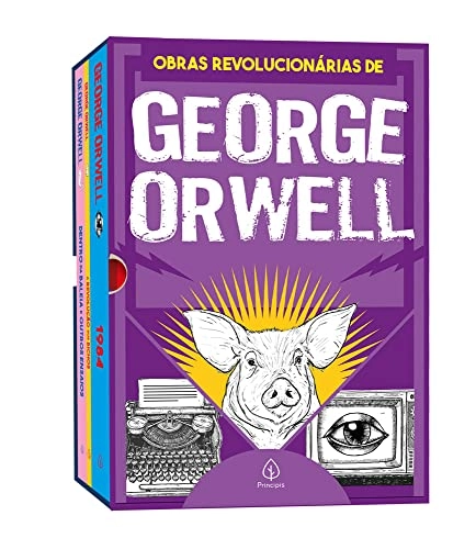 As Obras Revolucionárias De George Orwell Box Com 3 Livros