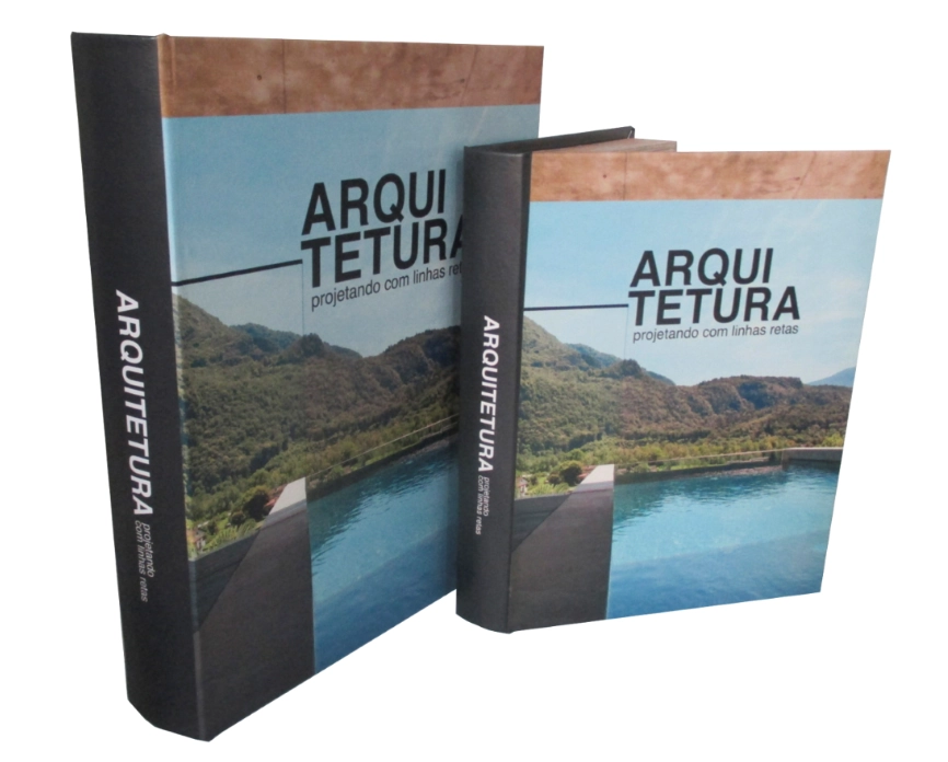 Caixa Livro Arquitetura 2pcs Ga3039 Btc