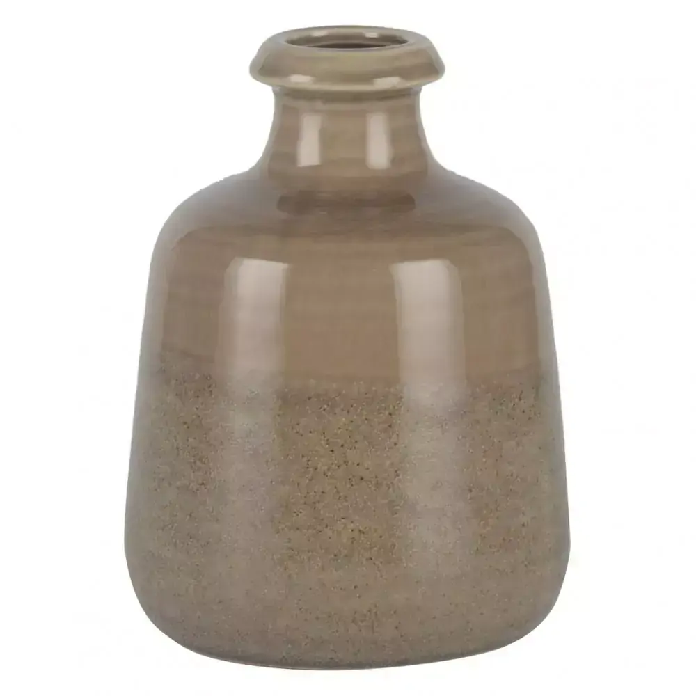 VASO DE CERAMICA BEGE