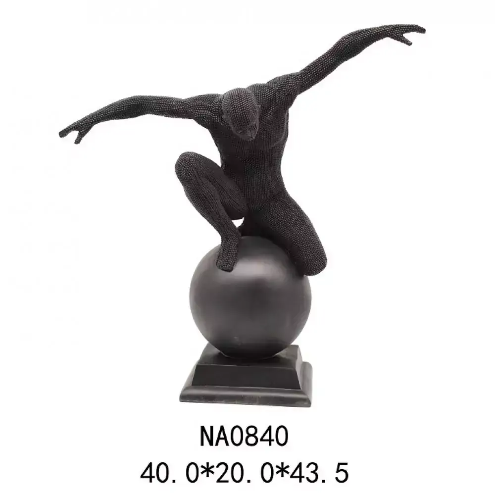 ESTATUETA MASCULINO EM RESINA