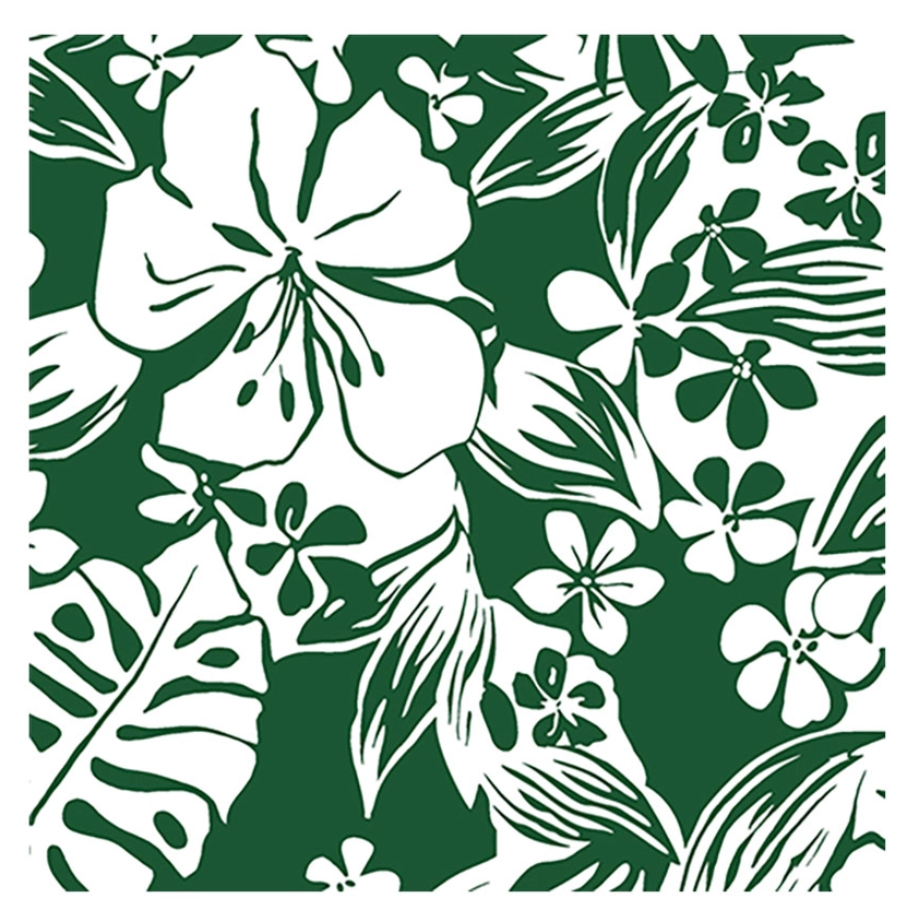Conj 4 Guardanapo Papel Estampa Floral Oh0071 Btc
