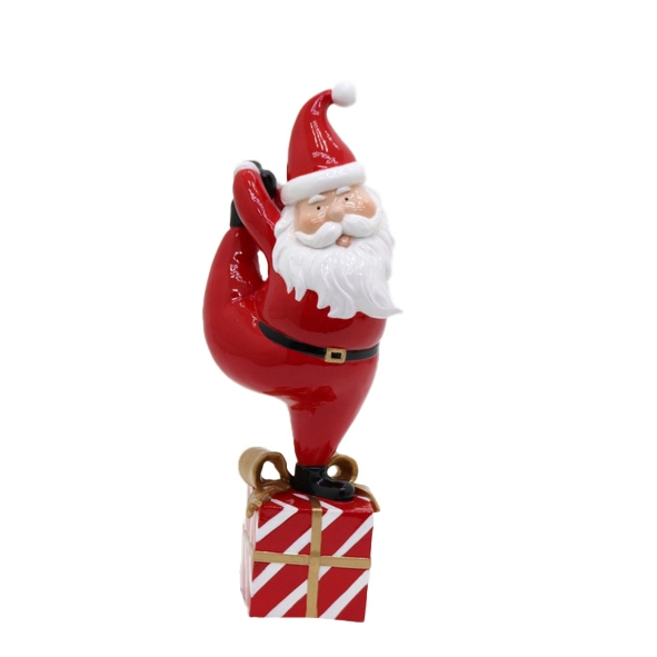 Enfeite Noel Resina Zen Yoga Hka0015 Btc