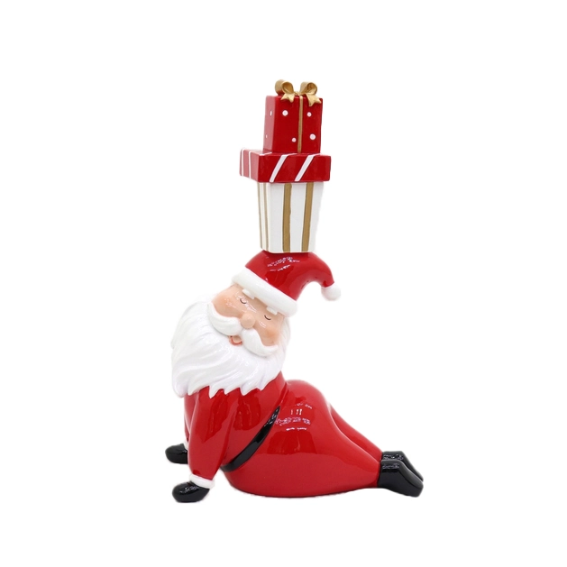 Enfeite Noel Resina Zen Yoga Hka0017 Btc