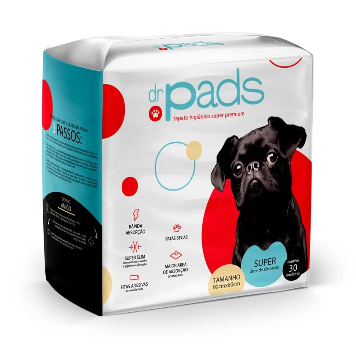 Tap.hig.dr Pads Slim 90x60 30un