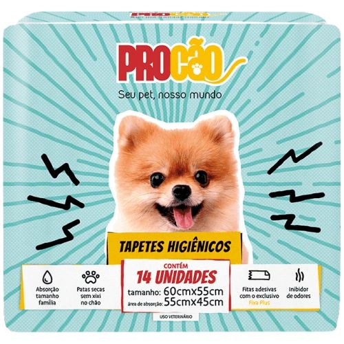 Procao Tapete Higienico 60x55 C/14 Un