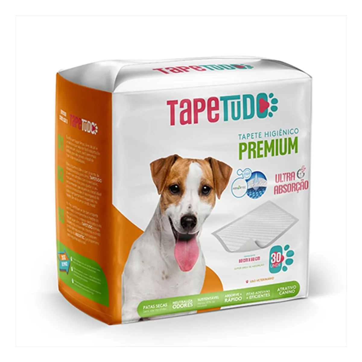 Tapetudo Tapete Higienico 80x60 30 Un.